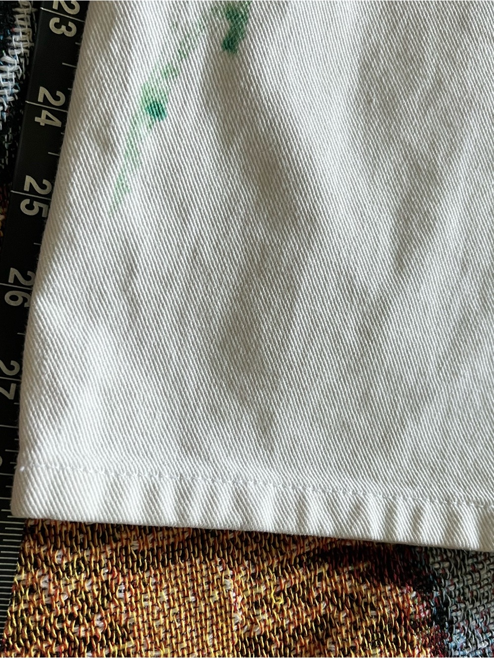 Ralph Lauren White  Floral Painted  Jeans - Picture 9 of 9